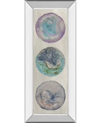 Classy Art Planet Trio By Alicia Ludwig Mirror Framed Print Wall Art Collection