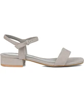 Journee Collection Women's Beyla Block Heel Flat Sandals