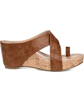 Journee Collection Women's Rayna Wedge Sandal
