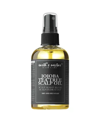 Earth's Nectar Jojoba and Tea Tree Scalp Oil, 2 Oz