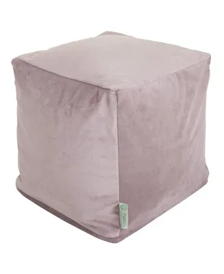 Majestic Home Goods Polyester Ottoman Pouf Cube 17" x 17"