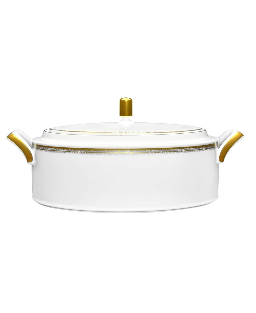 Noritake Haku Covered Vegetable Bowl