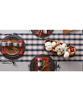Design Imports Autumn Farmhouse Plaid Table Runner