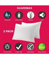 Guardmax Waterproof Zippered Pillow Protector - King Size