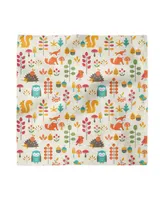 Ambesonne Children Set of 4 Napkins, 12" x 12"