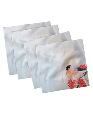 Ambesonne Rowan Set of 4 Napkins