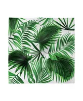 Ambesonne Palm Leaf Set of 4 Napkins