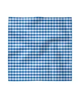 Ambesonne Checkered Set of 4 Napkins