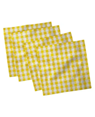 Ambesonne Country Picnic Set of 4 Napkins