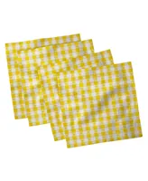 Ambesonne Country Picnic Set of 4 Napkins