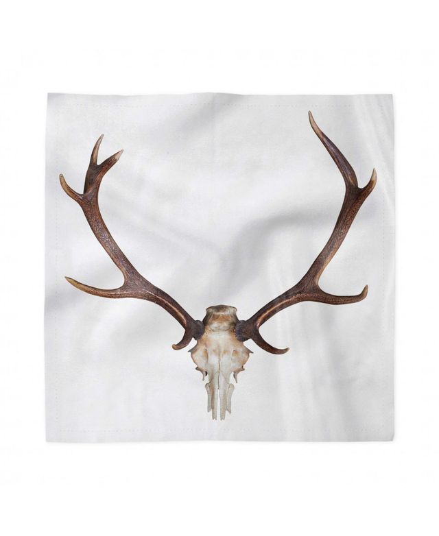 Ambesonne Antlers Set of 4 Napkins