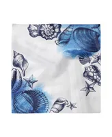 Ambesonne Ocean Set of 4 Napkins, 18" x 18"