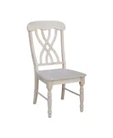 International Concepts Lattice Side Chairs, Set of 2