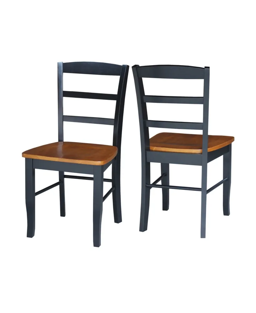 International Concepts Madrid Ladderback Chairs, Set of 2