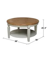 International Concepts Vista Round Coffee Table