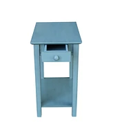 International Concepts Narrow End Table
