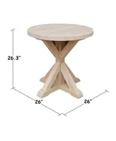 International Concepts Sierra Round End Table