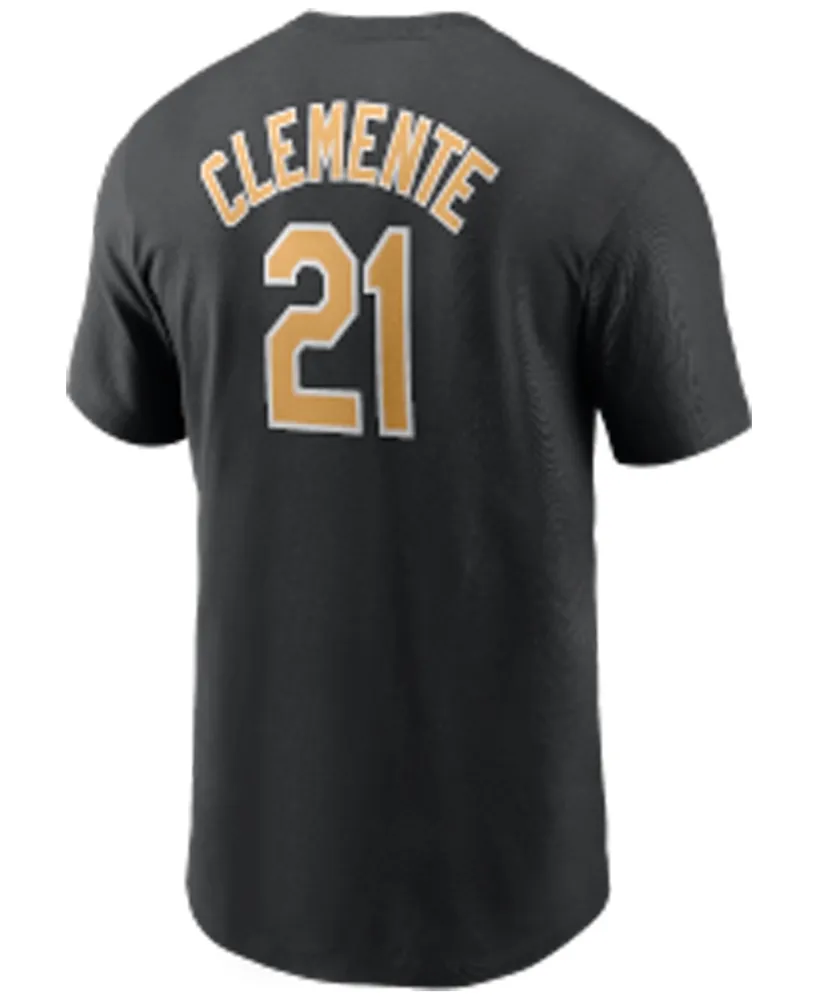 Puerto Rico Clemente Pirates' Jersey 21 Yellow