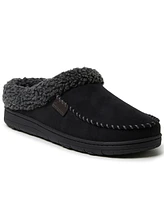 Dearfoams Men's Brendan Moccasin Toe Clog House Shoe Slipper