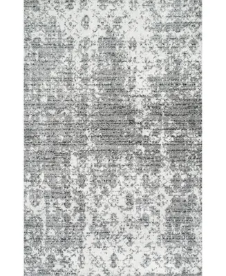 nuLoom Smoky Misty Shades Deedra Gray 7'6" x 9'6" Area Rug