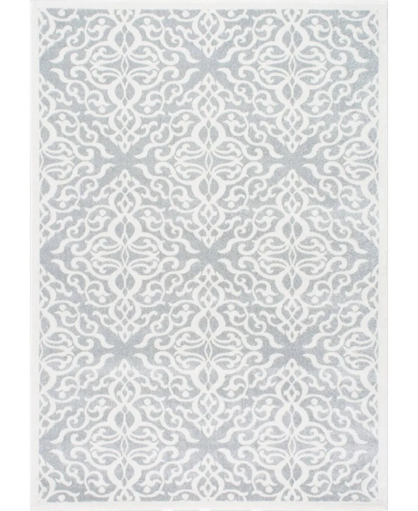 nuLoom Bodrum Ombre Contessa Gray 6'7" x 9' Area Rug