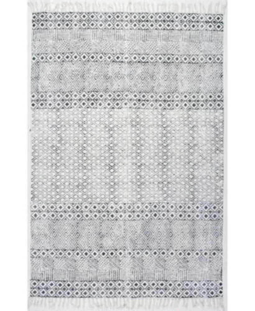 Nuloom Cherai Flatweave Ammie Gray Area Rug