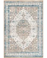 nuLoom Selina Hagia Sophia Oriental Gray 5'3" x 7'3" Area Rug