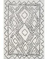 nuLoom Creek Contemporary Antonina Gray 5' x 8' Area Rug