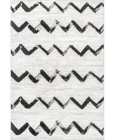 Nuloom Creek Vintage Inspired Aurelie Gray Area Rug