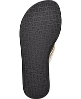 Guess Women's Sarraly Eva Logo Wedge Sandals