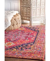 nuLoom Bodrum Fancy Persian Vonda 3' x 5' Area Rugs