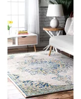 nuLoom Bodrum Vintage-Inspired Medallion Leola 3' x 5' Area Rug