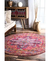 nuLoom Bodrum Fancy Persian Vonda 4' x 6' Area Rugs