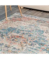 Nuloom Delicate Celeste Persian Vintage Inspired Multi Area Rug