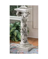 Design Toscano the Rose Garland Sculptural Pedestal