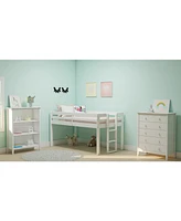 Alaterre Furniture Jasper Twin Wood Junior Loft Bed
