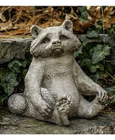 Campania International Ricky Racoon Garden Statue