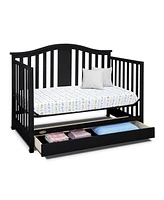 Graco Solano 4-in-1 Convertible Crib with Drawer - White