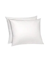 The Grand Poly-Cotton Zippered Pillow Protector - 200 Thread Count - Protects Against Dust, Dirt, and Debris - King Size - 2 Pack