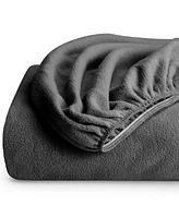 Bare Home Polar Fleece Fitted Sheet King