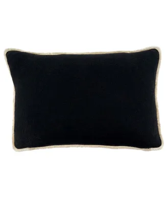 Saro Lifestyle Reversible Decorative Pillow, 12" X 20"