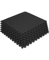 ProsourceFit Exercise Puzzle Mat 3/4-in, 24 Sq Ft - 6 Tiles