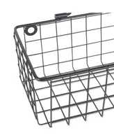 Design Imports Wire Wall Basket Set of 2