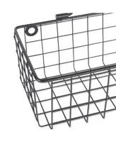 Design Imports Wire Wall Basket Set 2 Medium