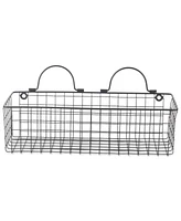 Design Imports Medium 2-Pc. Wire Wall Basket Set