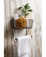 Design Imports Small Farmhouse Towel Rack