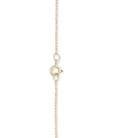 Diamond Mom 18" Pendant Necklace (1/10 ct. t.w.) in 10k Gold