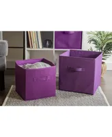 Design Imports Non-woven Polypropylene Cube Solid Square Set of