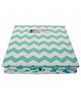 Design Imports Print Polyester Storage Bin