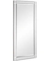 Empire Art Direct Moderno Squared Corner Beveled Rectangle Wall Mirror